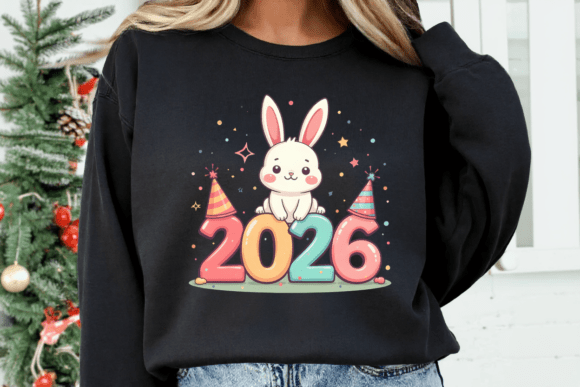 Download Cute Bunny 2026 New Year Party - Bunny Collection