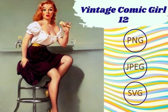 Download Vintage Girl 12 - Vintage girl Collection