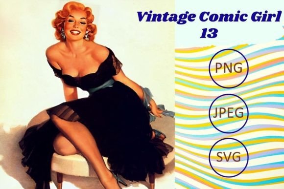Download Vintage Girl 13 - Vintage girl Collection