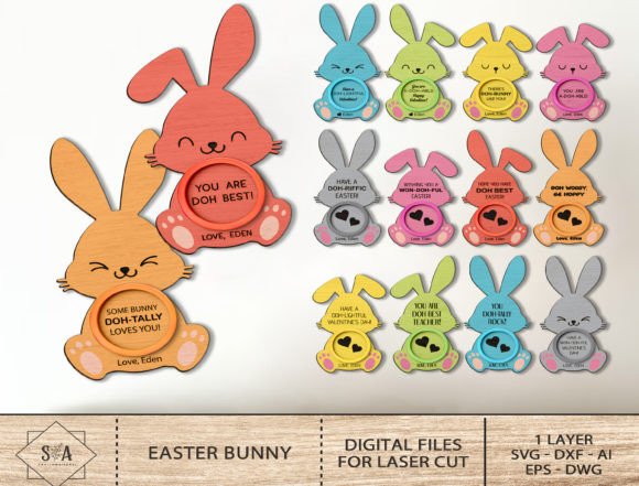 Download Bundle Play Doh Bunny Easter Svg - Bunny Collection
